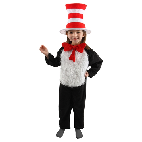 Dr. Seuss The Cat in the Hat Deluxe Costume Kids S 4-6