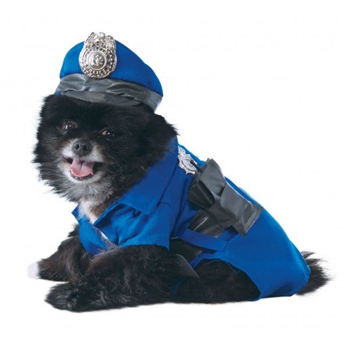 Police Officer Pet Costume