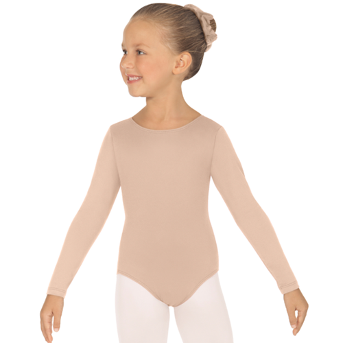 Eurotard Girls Long Sleeve Leotard with Tactel® Microfiber