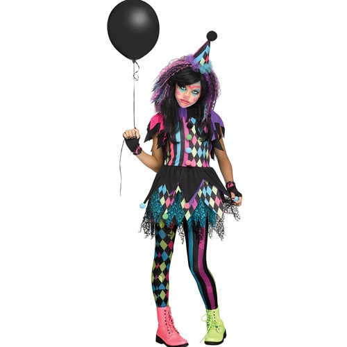Girls Twisted Circus Costume