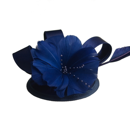 1920’s Blue Hair Bouquet Fascinator