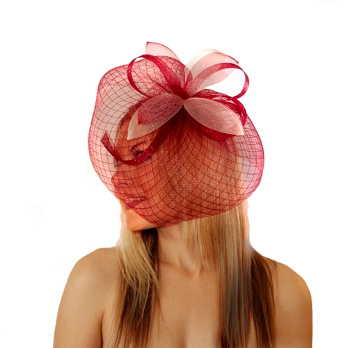 1920’s inspired hair net fascinator