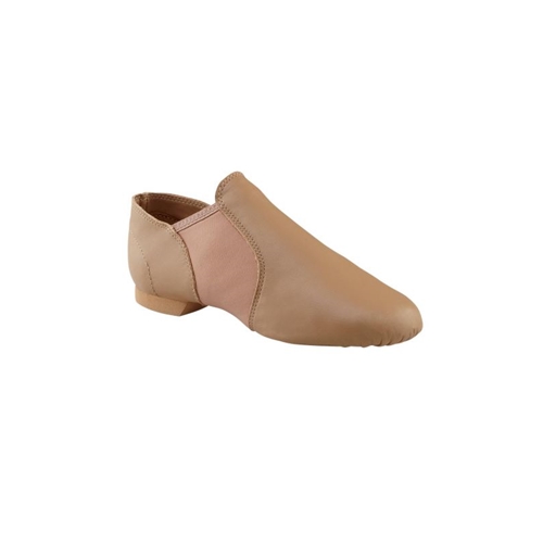 Wide Adult Jazz Slip On Shoe- Capezio® EJ2 Caramel