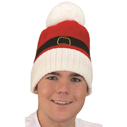 Santa Pants Knit Hat