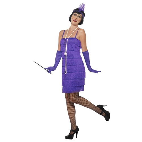 Purple Flapper Adult Costume