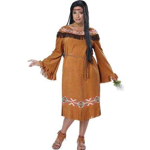 Classic Native American Maiden