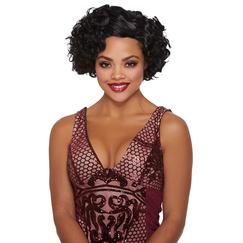 Gatsby Flapper Wig Black