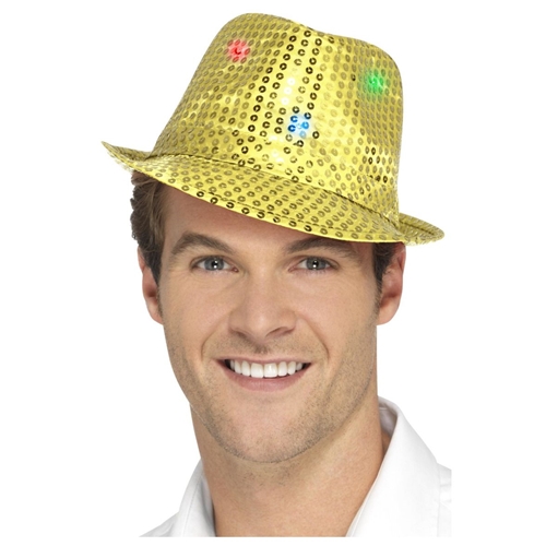 Light Up Sequin Fedora | The Costumer