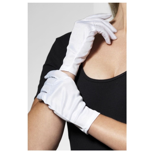 Short White Glove