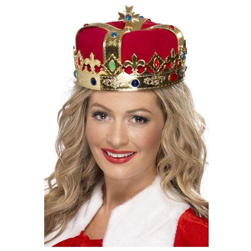 Red & Gold Royal Crown