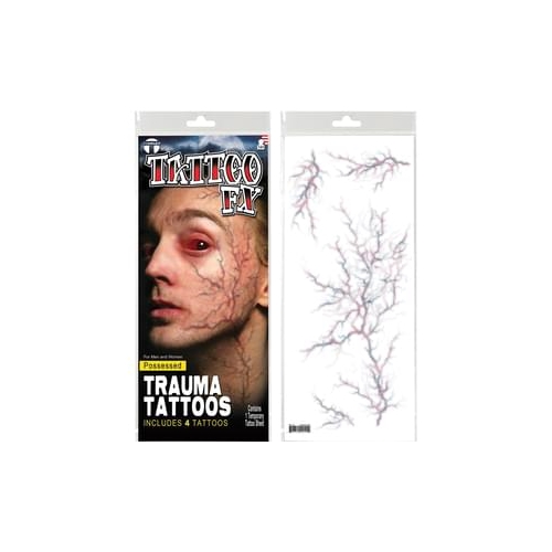 Possessed Trauma Tattoo | The Costumer