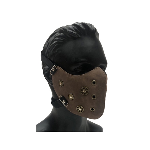 Punk Biker Half Mask | The Costumer