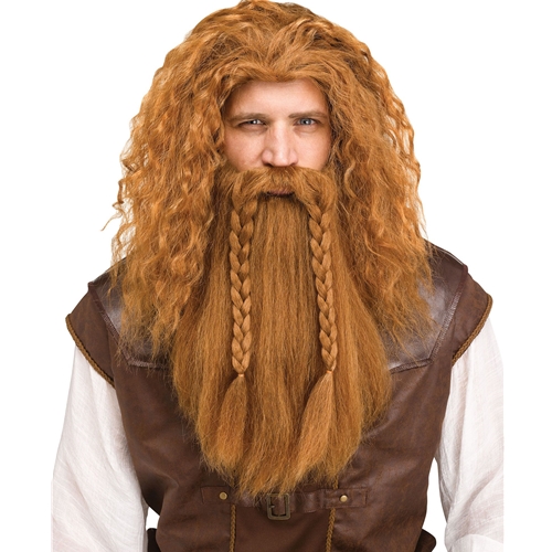 Braided Viking Wig & Beard