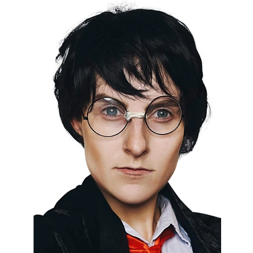 Boy Wizard Wig with Glasses