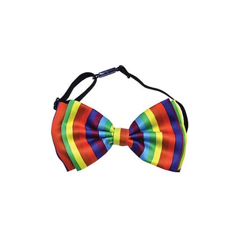 Rainbow Bow Tie