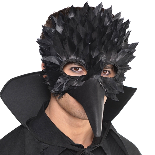 Crow Feather Mask
