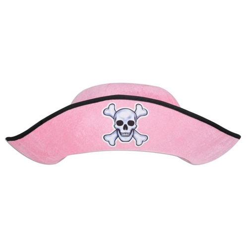 Adult Felt Pink Pirate Hat