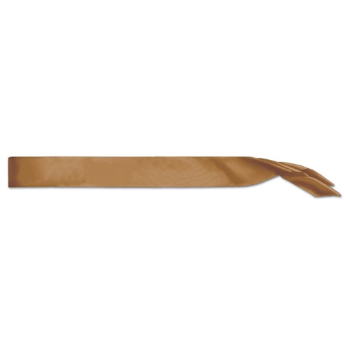 Satin Sash- Gold