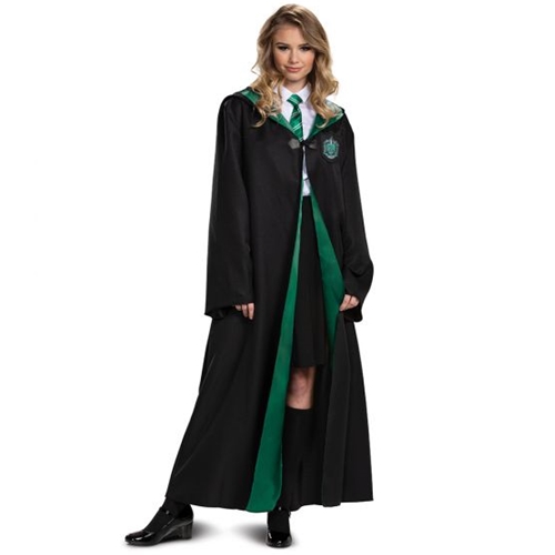 Slytherin Robe Adult Deluxe Costume