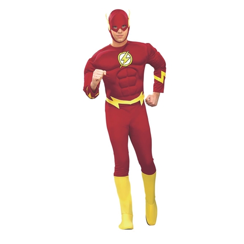 Flash! Adult Muscle Chest Costume