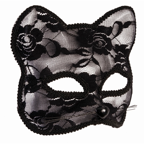 Lace Cat Half Mask