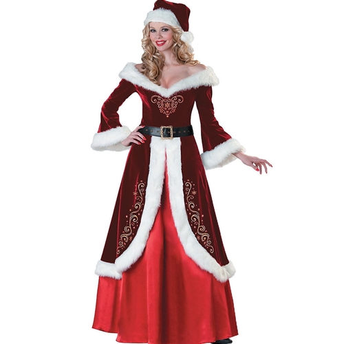 Women's Mrs. St Nick Costume