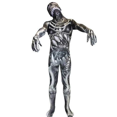 Boy's Skull N Bones Morphsuit Costume