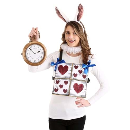 White Rabbit Costume Kit- Adult