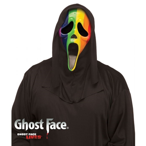 Ghost Face Pride Mask