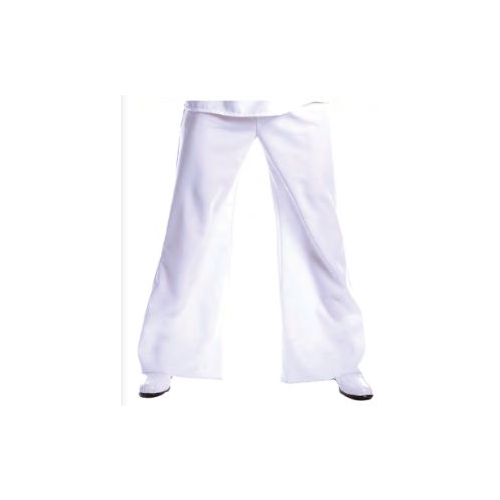 White Bell Bottom Sailor Pants