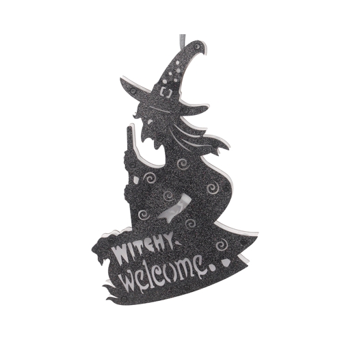 Witchy Welcome LED Sign