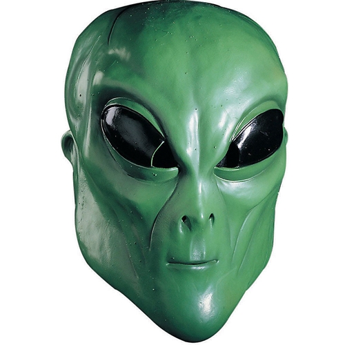 Alien Mask Green or Gray