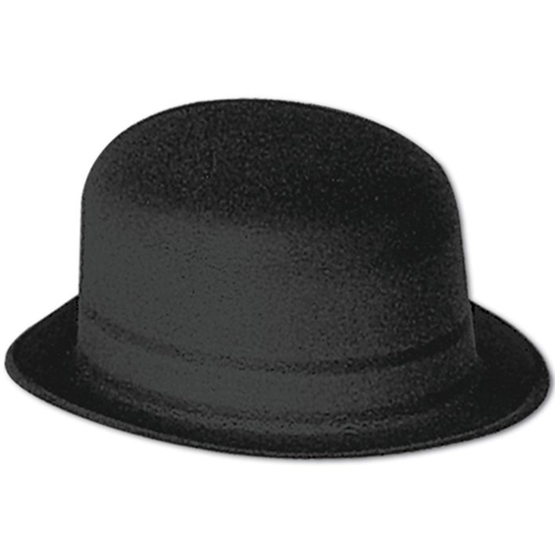 Black Velour Derby