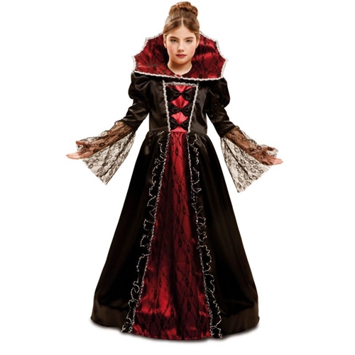 Gothic Vampiress She-Vamp Girl's Kids Costume