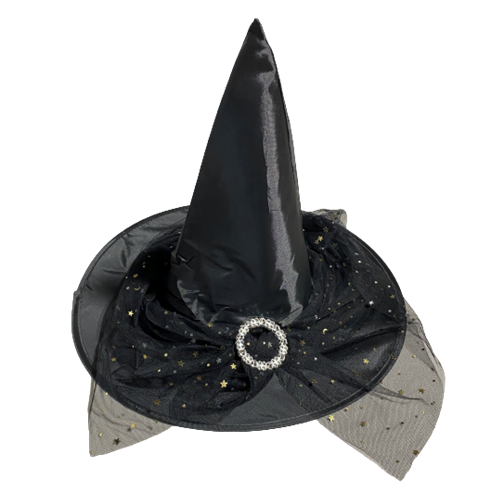 Witch Hat with Lace