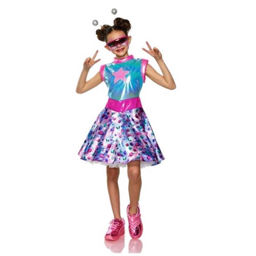 Space Grunge Alien Kids Costume