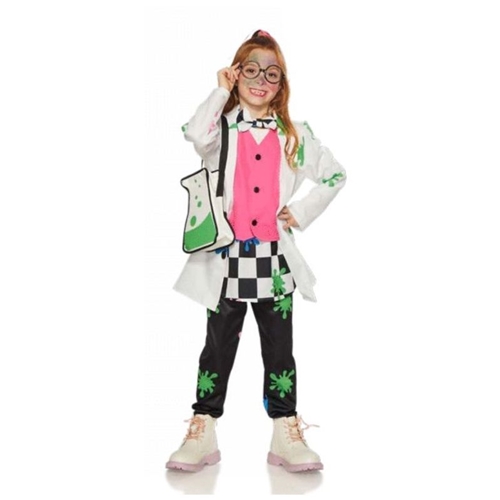 Colorful Mad Scientist Kids Costume