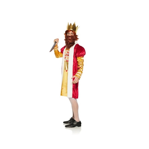 Evil Fast Food King Zombie Adult Costume