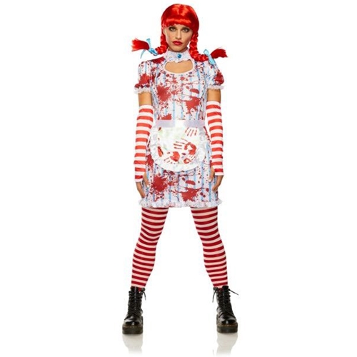 Evil Fast Food Girl Zombie Adult Costume