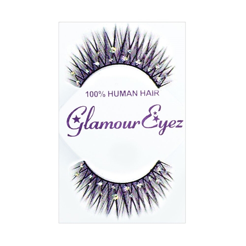 False Eyelashes with Gems