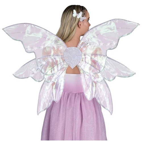 Iridescent Light-Up Fairy Wings Angel Wings