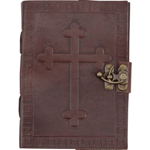 Leather Journal Cross with Lock