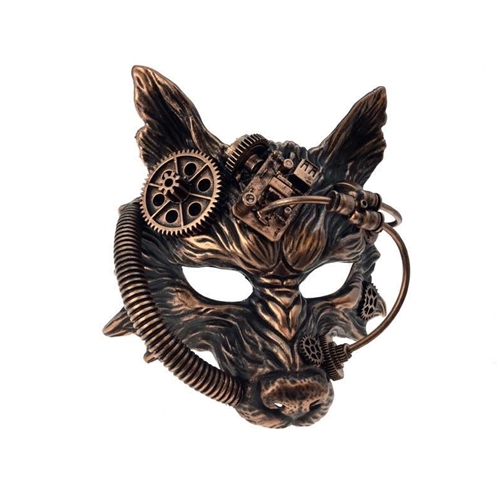 Steampunk Wolf Mask