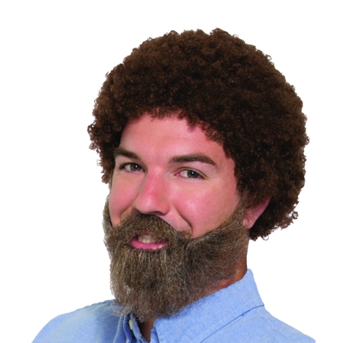 80's Man Wig and Beard Set