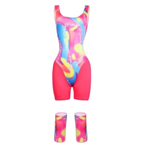 80's Retro Women's Swimwear Adult Costume