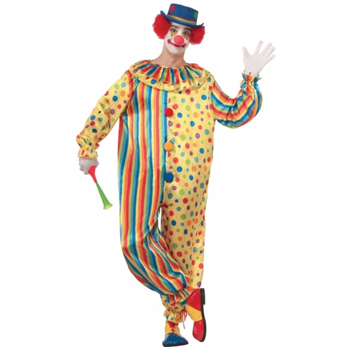 Spots the Clown Jumpsuit Adult Costume