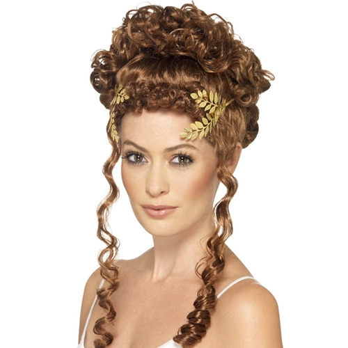 Gold Laurel Leaf Headpiece