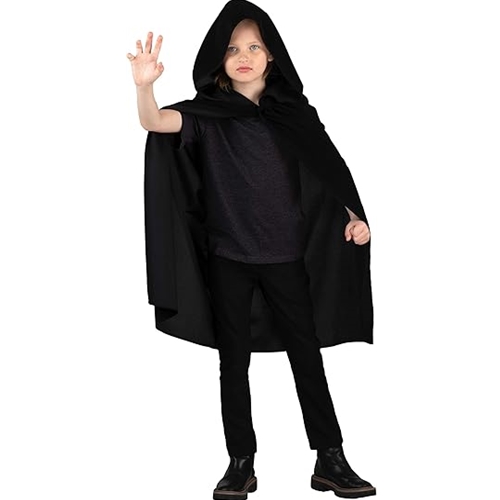 Luke Skywalker Childs Hooded Black Robe