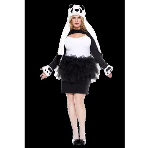 Panda Cutie (3pc) Adult Plus Size Costume