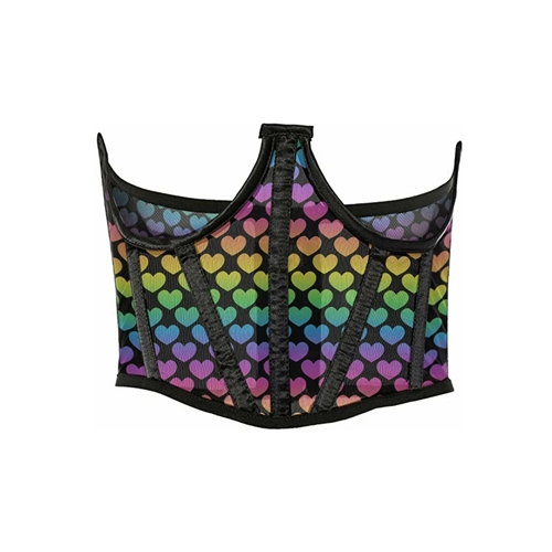 Rainbow Hearts Waist Cincher